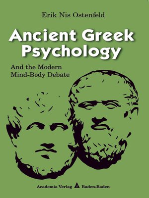 cover image of Ancient Greek Psychology